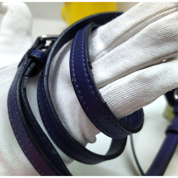 Marc By Marc Jacobs Colorblock Black Blue Small Crossbody Bag - Picture 14 of 15